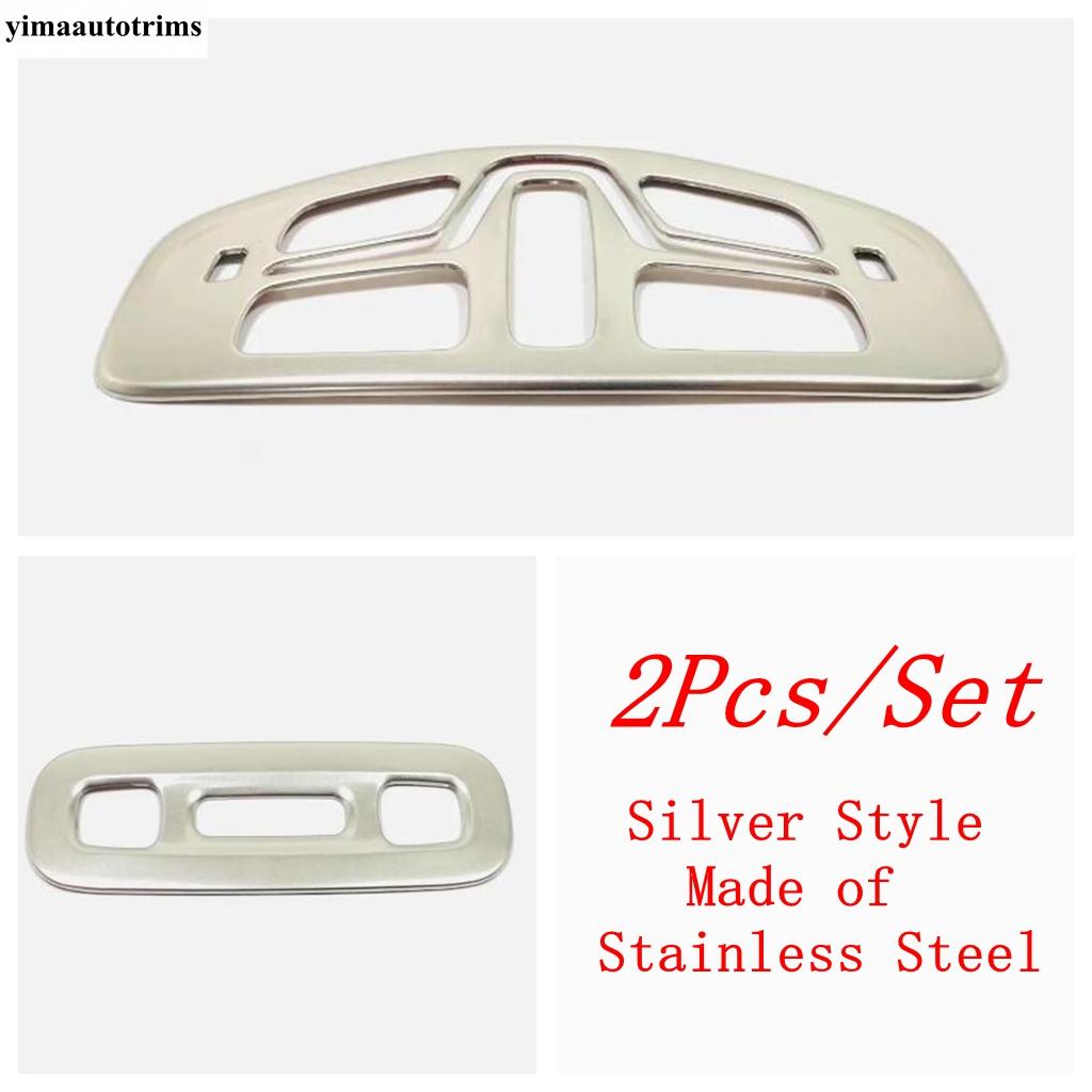 For GAC Trumpchi Empow - 2025 Interior Accessories Roof Reading Lamps Lights Frame Decoration Cover Trim Stainless Steel