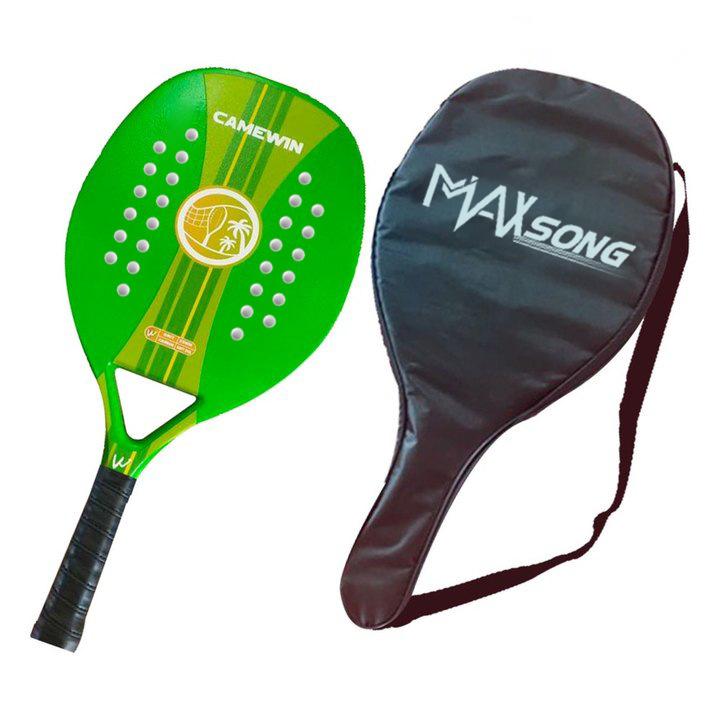 Beach Plate Racket Carbon Beach Racket Sports Racket Carbon Fiber Plate Racket Backpack Printed LOGO