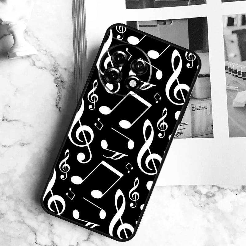 

Чехол Treble Clef Music Note для OnePlus 12 12R 11 9 10 Pro 10R 9R 8T 10T Nord CE 2 3 Lite 2T CE4 N10 N20 N30 OnePlus 8T