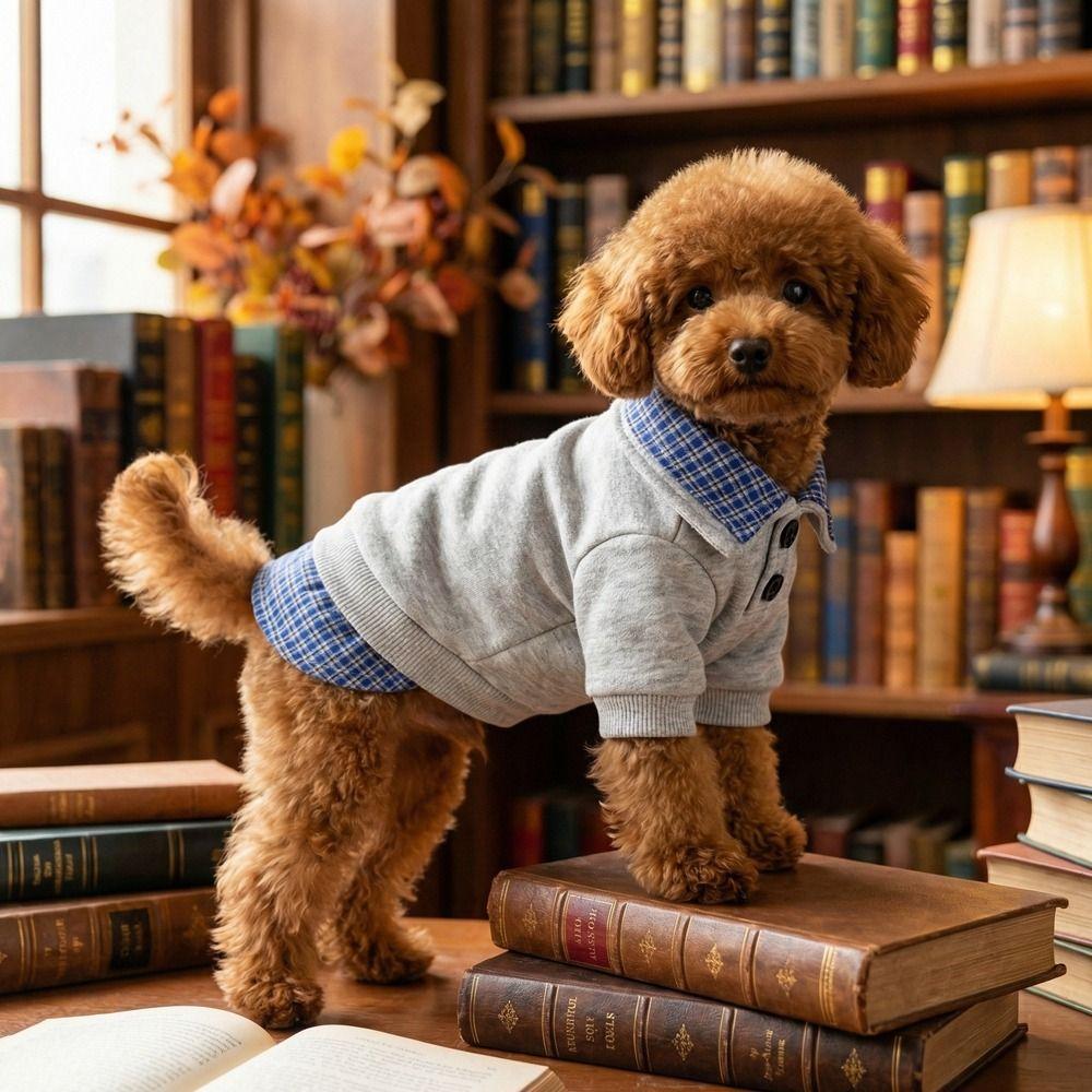 Soft Dog Pullover False Two-piece Two Legs Dog Clothes Fashion Pet Dog Hoodie Small Dogs Cats