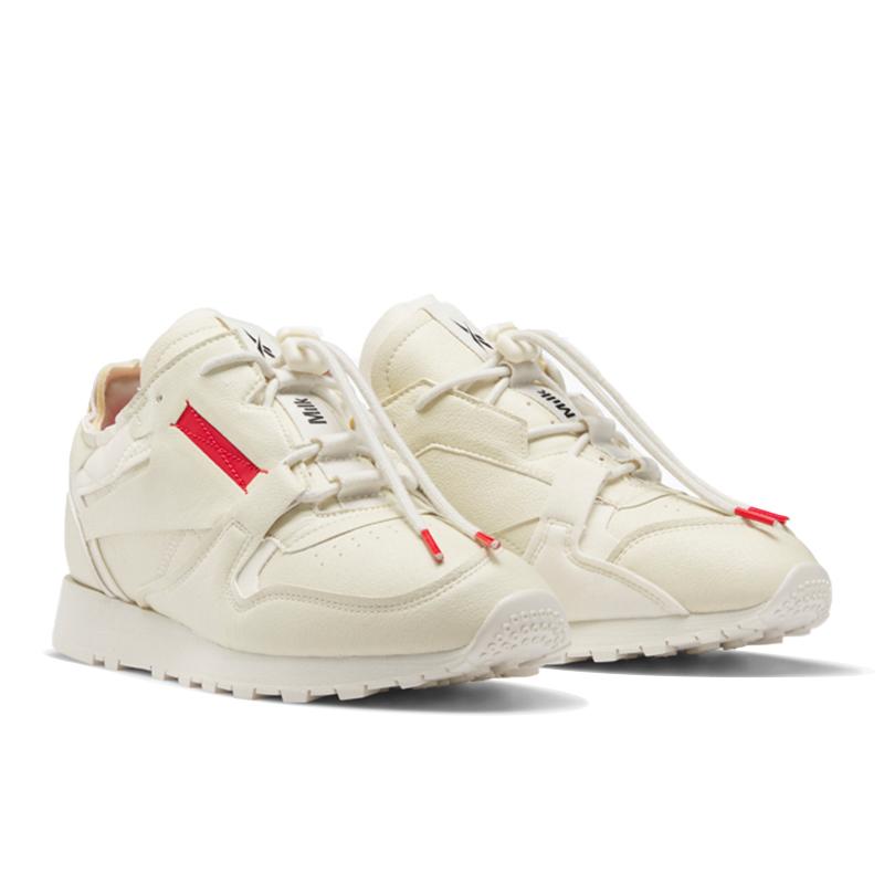 Milk Makeup X Reebok Classic Vegan Rise Equipment Room Unisex Sneakers Cream Vintage-Chalk Vector-Red IG9802