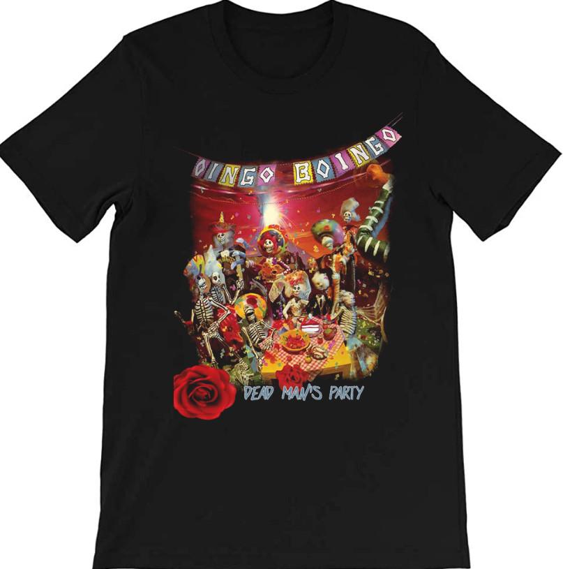 Oingo Boingo t shirt- hot HOT, halloween day gift/ new SHIRT S разноцветный