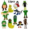 Italian Brainrot Al Pvc Figurine Set With Shark And Wooden Bucket For Collectors And Kids