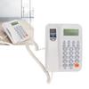 KXT2027CID Corded Telephone Caller ID Semi Hands   24 Ringtones Fixed Landline Phone with Display for   Hotel(Black )