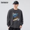 Mark Fairwhale 100% Cotton Men's Long Sleeve Crew Neck T-Shirt