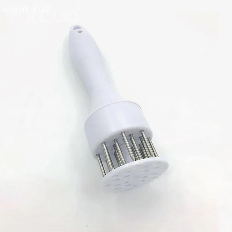 Stainless Steel Meat Tenderizer Steak Tenderizer Needle Rib Breaker Cooking Beef Steak Hammer Meat Tenderizing Kitchen Tool