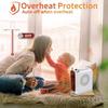 Portable Mini Electric Heater Fast Heating Energy Saving Handheld Warming Device Ideal For Home Use Dormitory Heating 500W