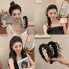 New Elegant Design Solid Color Hair Hoop Tie Korean Satin Wide Hairband Headbands For Women Hair Accessories Headdress Gifts