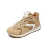 Winter new velvet high-top dad shoes for women ins students platform casual cotton shoes HL