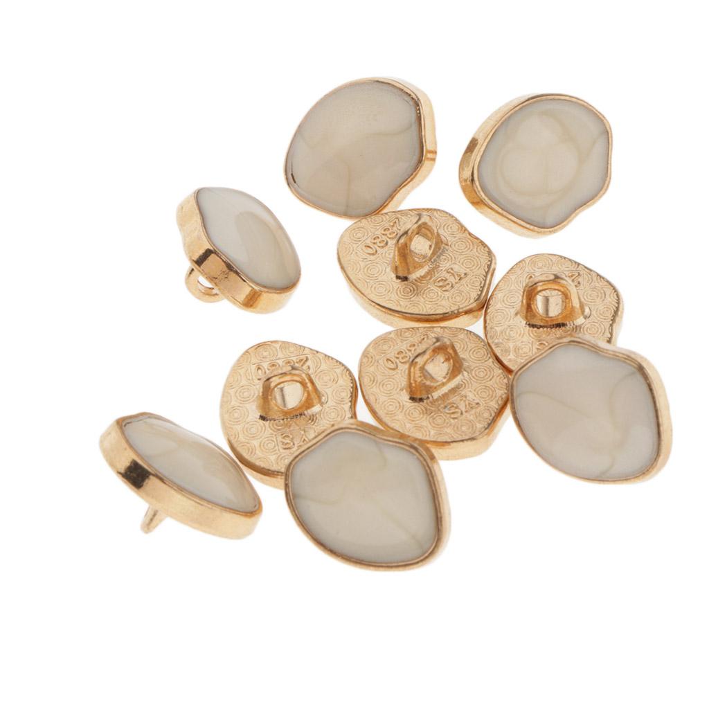 Metall Marmor Emaille Schaftknöpfe 12mm Flache Rückseite Knöpfe für Puppenkleidung Verzierungen Schmuck Knopf Bastelzubehör