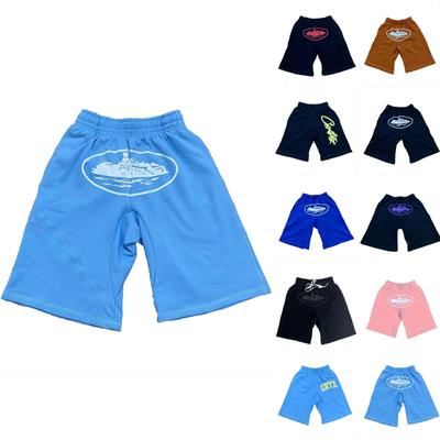 Pánské módní kraťasy s potištěným řemínkem Hawaiian Beach Fit Sportovní ležérní šortky Kalhoty