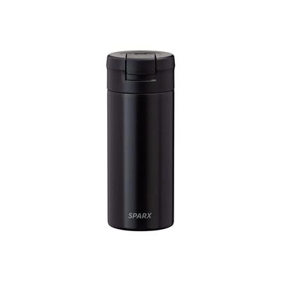 Atlas Carbonated Water Carbonated Compatible with Carbonated For Cold Vacuum Stainless Carbonated Beverage Matte Sparks SPARX Bottle, Bottle, 390ml,