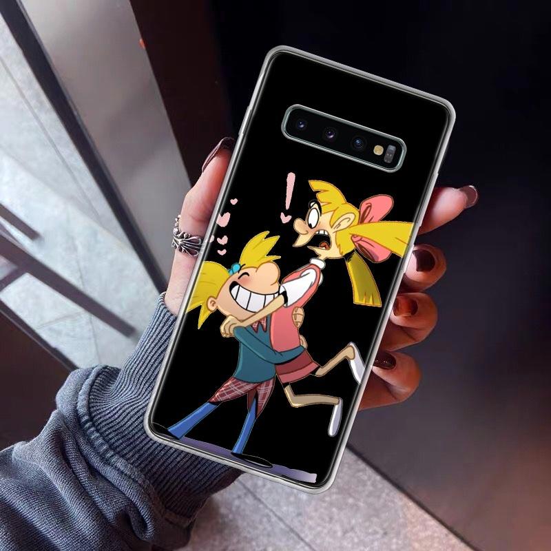 Hey Arnold Phone Case For Samsung Galaxy S26 S25 Edge S24 S23 Ultra S22 Plus S21 S20 FE Soft TPU Back Cover Funda Galaxy S25 Edg