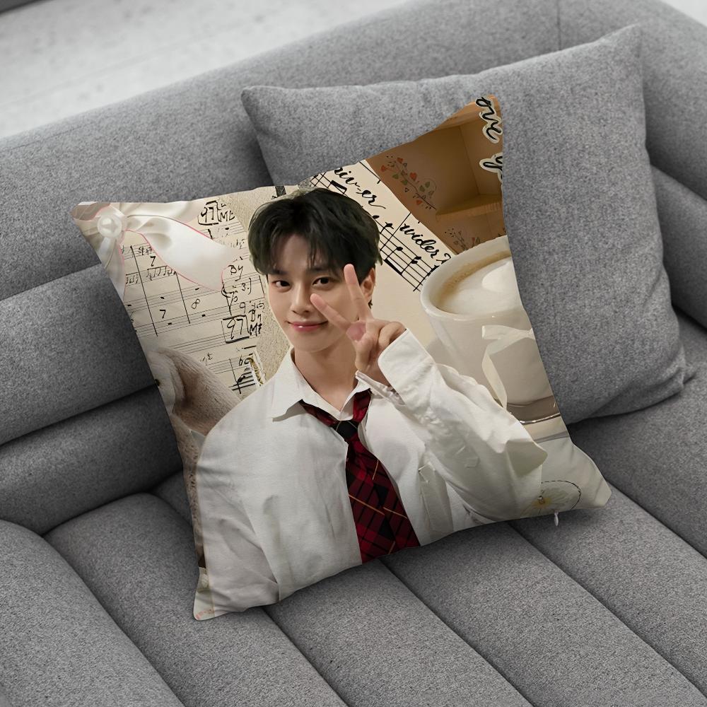 Korea Actor Kang Song Pillow Case Soft Cushion Cases for Farmhouse Sofa Decor Home Decorations and Protector