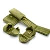 Double Opening Grass Green Velvet Jewelry Box For Rings Earrings Necklaces Bracelets And Bangles Elegant Jewelry Packaging Storage Solution