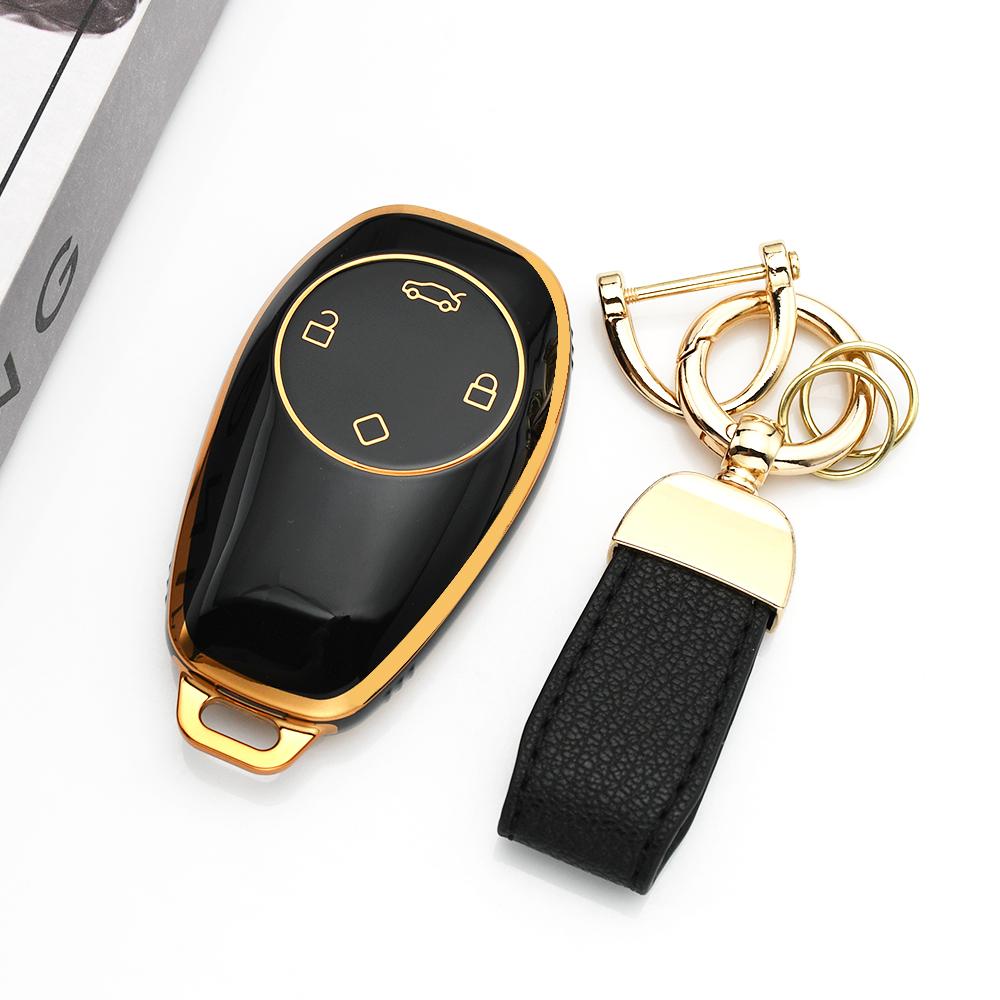 Auto Shell Fob Case Protector Accessories For Leapmotor T03 Car Car Key Cover Smart Remote Control Fobs