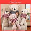 Bow Tie Large Sweater Teddy Bear Plush Toy Girls Birthday Gift Companion Child