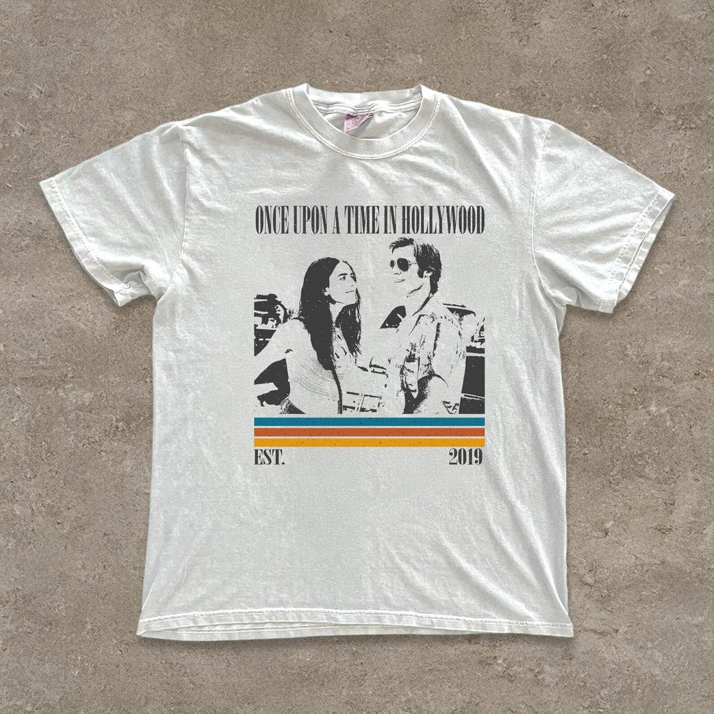 Once Upon a Time... in Hollywood Movie T-Shirt and kids tshirt, Retro Film Shirt and kids tshirt, Comfort Colors Unisex T-Shirt and kids tshirt