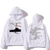Body Language Hooded Long-sleeved Harajuku Sweatshirt Graphic Printing Fleece Hooded Clothes Sudaderas Casual Pullovers