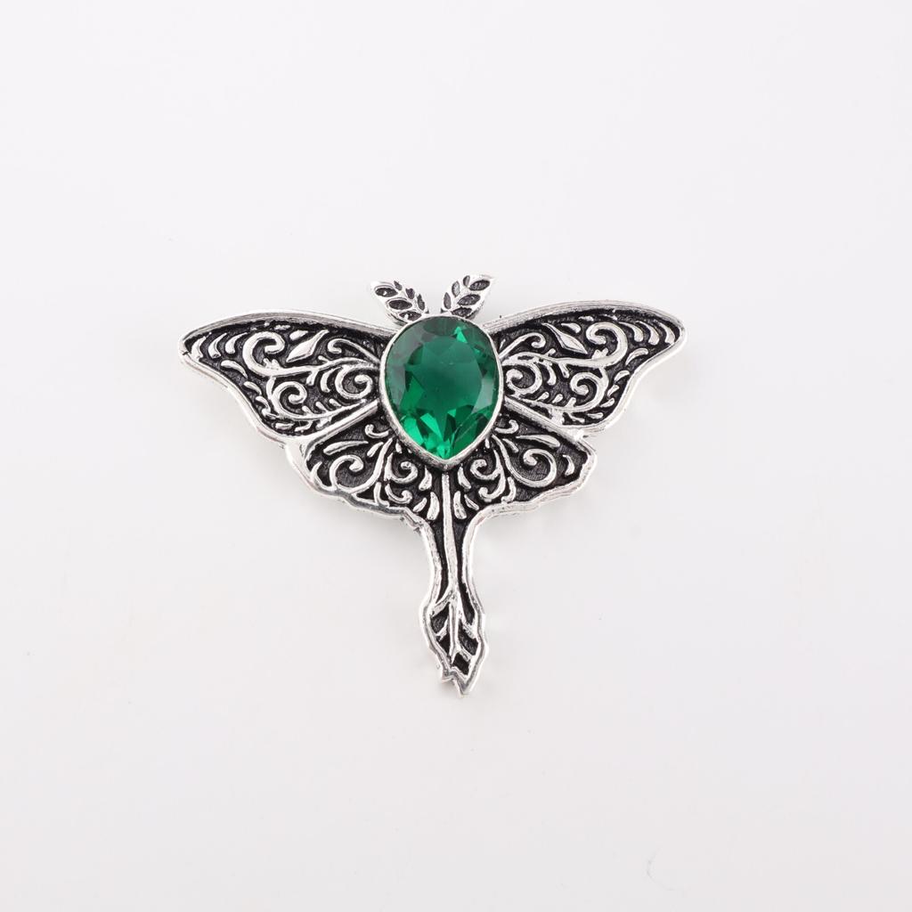 Chromdiopsid Edelstein 925 Sterlingsilber Schmuck Anhänger 1,2" Geschenk für Ehefrau CP-31-5
