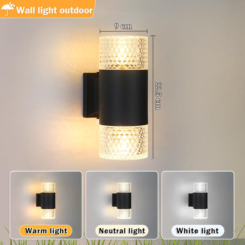 IP66 Waterproof Outdoor Wall Light Wall Lamp Exterior Wall Light Home Decoration Light E27 Replaceable Light Bulb Garden lights