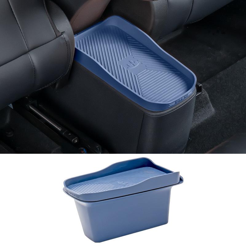 

Car Storage Trash Bin Rear Storage Box Trash Can For Seagull Interior Supplies Decoration Practical Modification Accessories темно-синього кольору