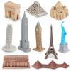 Educational Pvc Landmark Building Model Toy For Kids Featuring Global Architecture