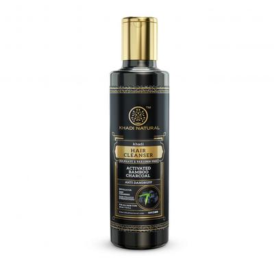 Shampoo mit aktivierter Bambuskohle: Anti Schuppen (210 ml), Aktivierte Bambuskohle Haarreiniger