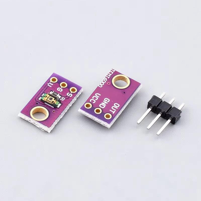 TEMT6000 Ambient Light Sensor Module for Detecting Visible Light Intensity