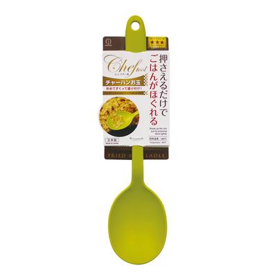 KOKUBO Fried Rice Made In with Ideal for Chinese and Easy To Ladle, Japan, Small, Stopper, Food, Stir-frying, Serving, Nylon, Spoon-Shaped, Grip,