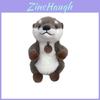 Weiche Otter-Stoffpuppe mit PP-Baumwollfüllung für Geburtstagsgeschenk und Kinderzimmerdekoration