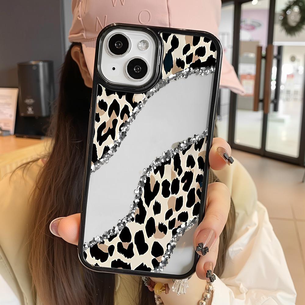 Acrylic Phone Case for iPhone 11 12 13 14 Pro 12 14 16 Pro Max for Samsung A16 A36 A56 S24 FE High-quality Painted Anti-fall Mobile Phone Case