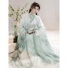 Men's Ink Wash Chinese Hanfu Traditional Wei-Jin Style Scholar Cosplay Costume