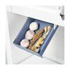 Storage Holder Baskets Under The Table Plastic Hanging Storage Box Tableware Desk Gadgets Organizer Tray Kitchen Organizer