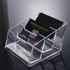 Table Organizer Cards Display Stand Name Card Rack Business Card Container Card Display Shelf