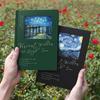 Retro Oil Painting Style Artistic Blank Notebook: Monet & Van Gogh