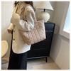 Große Tasche, lässige Einkaufstasche, Umhängetasche mit großem Fassungsvermögen, Tragetasche für Damen
