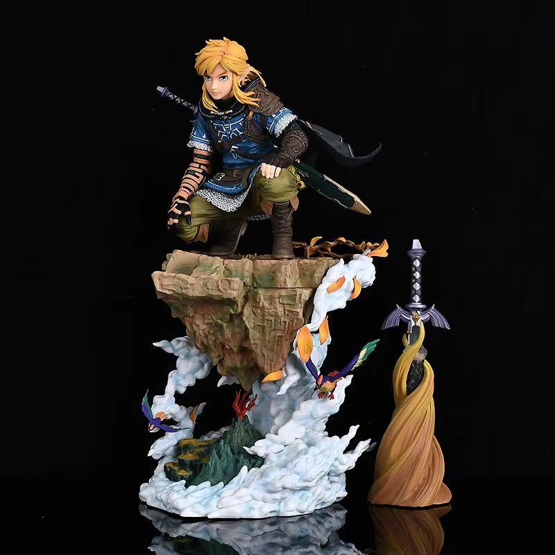Beste Hf&Hb The Legend Of Zelda Link Karte Tears Of The Kingdom Animation Tide Play GK Dekorationen Geschenke.