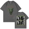 Rock Band Type O Negative Das Grüne Unisex Grafik T-Shirts Gothic Metal Übergroße T-Shirts Unisex Damenmode Vintage T-Shirt