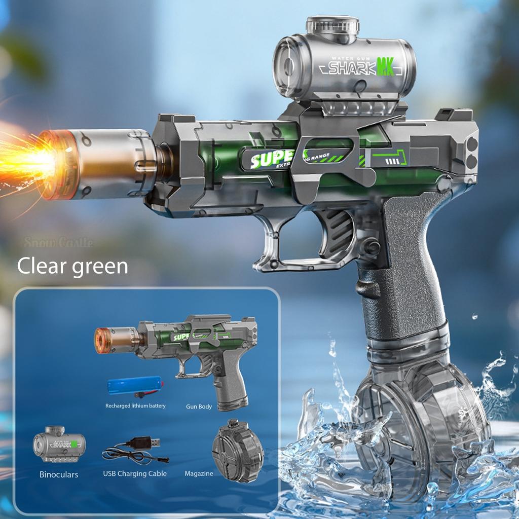 Brand-Spanking-New First-Class Electric Superior-Grade Led Water Gun Premium-Quality Automatic Superior-Grade Water Suctionarge-Capacity