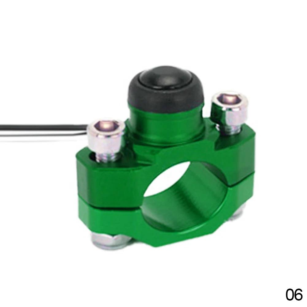 CNC Motorcycle Universal Stop Start Kill Switch Button With Rotating Bar Clamp For  HONDA YAMAHA YZF WRF CRF EXC XCF 125 250