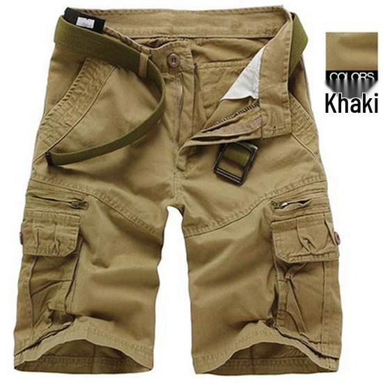 2026 Men s Plus Size Cotton Shorts: European & American Style Casual Five-Point Pants 29