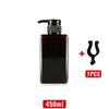 Soap Dispenser Bottle Foaming Shampoo Bottle Refillable Pump Bottle Shampoo Body Wash Lotion Bottle Foam Container For Bathroom