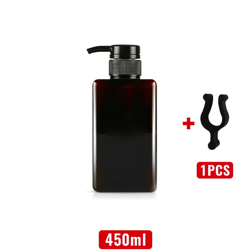 Soap Dispenser Bottle Foaming Shampoo Bottle Refillable Pump Bottle Shampoo Body Wash Lotion Bottle Foam Container For Bathroom