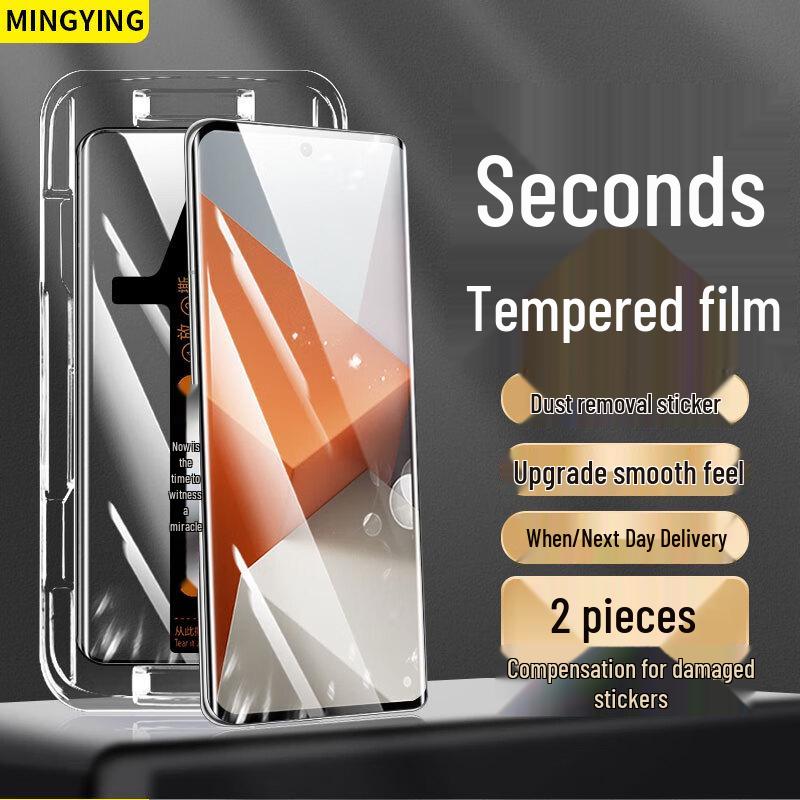 Mingying HD Panzerglas Displayschutzfolie 2er-Pack für Xiaomi & Redmi