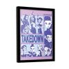 K-Pop Dämonenjäger Takedown Gerahmtes Poster