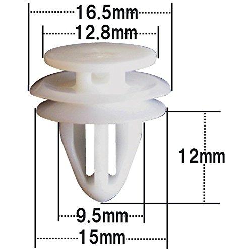 Push rivets/inner clips for Honda, 20 pieces, genuine number 91560-SZ3-003