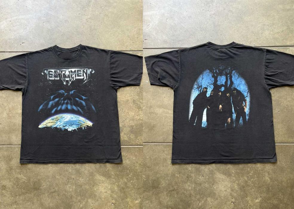 2 Sides Testament The New Order Band Tour 2000 Tee Black Shirt S5XL IA679 Unisex T-Shirt XXXXL