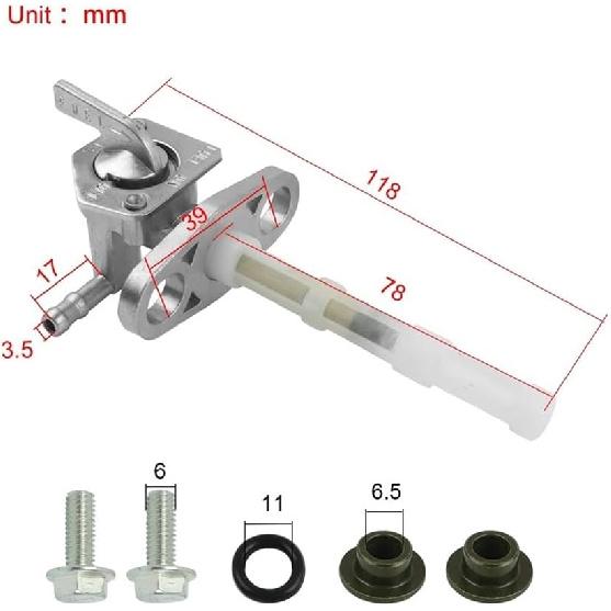 

Fuel Petcock Switch Fit For YCF 125 150 XR400 XR350 XR250 XR650 XR600 XR500 CRF50F 70 80 100 16950-MN1-871 16950-KCE-670