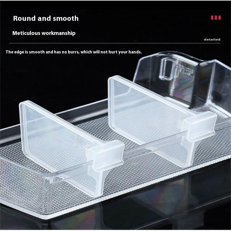 10/20Pcs Refrigerator Kitchen Organizer Shelf Storage Dividers For Eggs Bottles Items Organizer